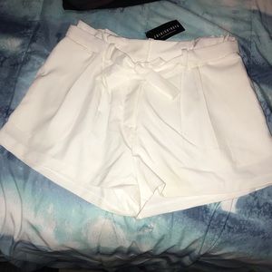 White Brenda Shorts